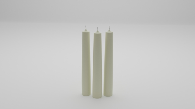 Evergreen Candle