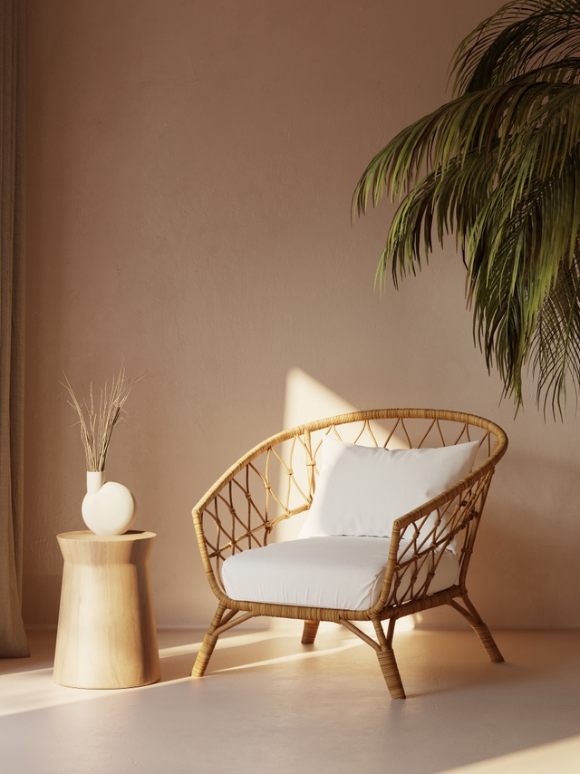 Rattan Lounge Chair